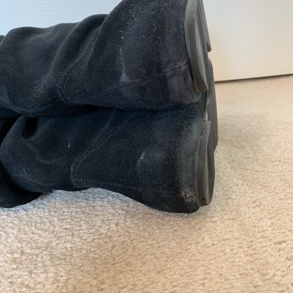 Steve Madden Suede Slouchy Boots - Picture 3 of 6